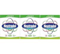 Neutradol Slow Release Gel Air Freshener & Odour Eliminator - Super Fresh Scent, Long Lasting Up to 90 Days, No Plug or Spray Needed - Pack of 3 x 135g
