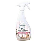 NeutraHaze Pet Bed Odour Eliminator Spray 500ml Neutralise Odours Caused By Urine, Faeces, Vomit, And Other Pet Messes (1 x 500ml, Cherry Blossom & Nordic Cotton)