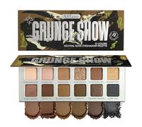 Neutral Brown Eyeshadow Palette, Matte Shimmer Beige Brown Eyeshadow Palette, 12 Colours Highly Pigmented Long Lasting Blendable, Nude Spark Eye Shadow for Women Daily, Festival, Rock Makeup