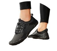 Neutral Casual Shoes with Sporty Design, Breathable and Comfortable, Lightweight Water Shoes for Outdoor Activities such as Swimming, Hiking, Yoga, Beach Walks and Other, black, 13 UK