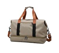 Neutral Color Rectangular Travel Handbag For Men And Women, Suitable, Compatible For Various Cross-body Bags(BJ8045 Khaki)