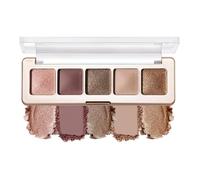 Neutral Eyeshadow Palette 5 Colors, Nude Brown Matte & Subtle Shimmer Shades, Highly Pigmented Blendable Long-Lasting Powder, Smooth No-Fallout Daily Eye Makeup Palette for Work and Natural Looks-4#