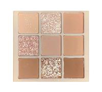 Neutral Eyeshadow Palette - Bright Makeup Palette with 9 Colours, Professional Beauty Eye Makeup Set - Pigment Eyeshadow Palette with Vivid Colours, Shades, Cosmetics - Chaies