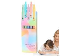 Neutral Gel Pen - Push Mechanism Pen for Notes, Multi-Purpose Retractable Smooth Gel Ink Pen for Children, Students, Families, Friends and Colleagues