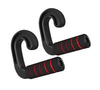 Neutral Grip Handle Attachment, Grip Handle Attachments for Pull-up Bars, Resistance Bands, Barbells, Fitness Equipment, Gym Equipment - Red