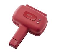 Neutral Hot Sand Maker, Half Baked, Grills Up To The Ears, Living Alone, Single Portion Size, Lots Of Ingredients, Compact, Red Nr-k-hs3-rd