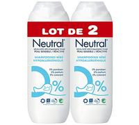 Neutral Hypoallergenic Baby Shampoo for Sensitive and Reactive Skin - 2X 250 ml