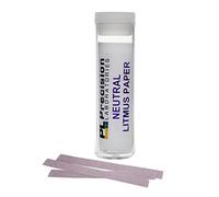 Neutral Litmus Test Strips, Vial/100 Testing Papers - for Acidity/Alkalinity Testing