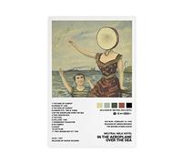 Neutral Milk Hotel Poster In The Aeroplane Over The Sea Album Cover Poster Canvas Poster Wall Art Decor Print Picture Paintings for Living Room Bedroom Decoration Unframe-style 08x12inch(20x30cm)