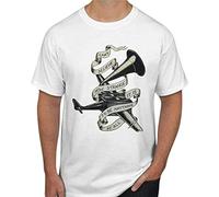 Neutral Milk Hotel T Shirt Tee Punk Folk Music Rock Island White