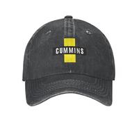 Neutral Outdoor Cummins Gas Baseball Cap Men Women Distressed Denim Hat Casual Outdoor Activities Cap Gift