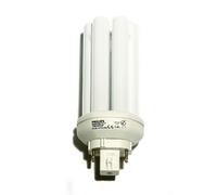 1x 18W Philips GX24q-2, 4 pin, Low Energy CFL Light Bulb 4000K Cool White Lamp [EEK: A]