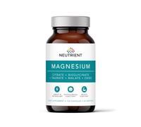 Neutrient Magnesium Complex Supplements - 120 Capsules Containing Four Powerful Bioactive Chelates Including Magnesium Taurate, Glycinate, Citrate and Malate