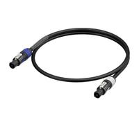 Neutrik 1036404 Current Cable Black 1m Reliable and Secure Connection