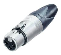 Neutrik | 3-pole XLR Line Socket | NC3FXX,Silver, Black