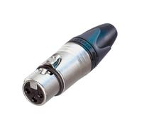 Neutrik | 3-pole XLR Line Socket | NC3FXX,Silver, Black