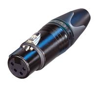 Neutrik NC4FXX-B 4-Pole XLR Cable Socket (Black)