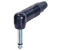 Neutrik 6.3mm angled Jack Mono Plug -Black