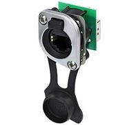 Neutrik ECON NE8FDP-TOP - etherCON RJ45 Feed-Through Socket TOP NE8FDP-TOP Socket, Installation Number of Poles 8P8C Pack of 1