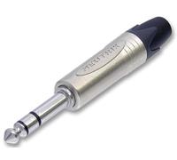 Neutrik NP3X 6.3mm Jack Plug Stereo, 60.0 mm*15.0 mm*15.0 mm