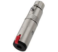 Neutrik NA-3FJ Adapter XLR Female/6.3mm Stereo Jack Socket with Locking