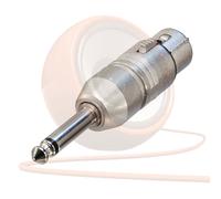 Neutrik Female XLR to Mono 1/4' jack plug Audio Adaptor Convertor Changer NA2FP