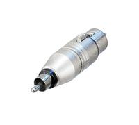 Neutrik NA2FPMM RCA XLR Silver cable interface/gender adapter