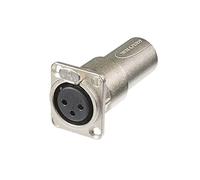 Neutrik NA3FDM 3 Pin Female to 3 Pin Male Feed Through Panel Mount Adapter