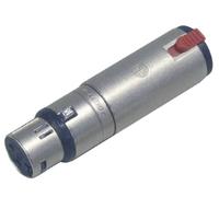 Neutrik NA3FJ 3 Pin XLR Female to 6.35mm Stereo Locking Jack Socket Adaptor