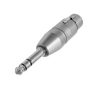 Neutrik NA3FP Female XLR - 1/4 Stereo Jack Adaptor