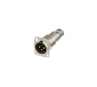 Neutrik NA3MDF XLR Male to Female Adaptor (Feed Through)