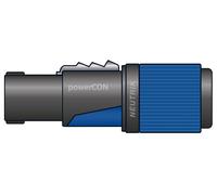 Neutrik NAC3FXX Powercon Connectoor IP20 Cable 6-12mm Blue