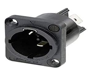Neutrik NAC3MPX-TOP Power Connector Plug, Installation Total Number of Poles: 3 + PE 1 Piece