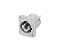 Neutrik NAC3MPXXB POWERCON® Panel Socket PowerOut Grey, Flat Connectors 15024