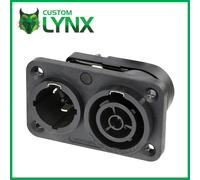 Neutrik NAC3PX-TOP PowerCON TRUE1 Male and Female Chassis/Panel Connector IN OUT