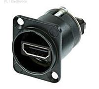 NEUTRIK - NAHDMI-W-B - ADAPTER, HDMI, FEEDTHROUGH, PANEL