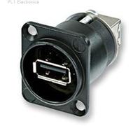 NEUTRIK - NAUSB-W-B - ADAPTOR, USB, BLACK