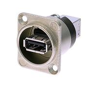 Neutrik NAUSB-W USB A to USB B Chassis Mounting Coupler