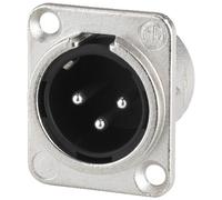 NEUTRIK NC-3MD-L-1 XLR Panel Mount Connector 3-Pin 3-Pol XLR Plug
