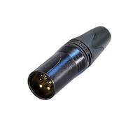 Neutrik XLR Connector Plug Straight 10 Pins Black