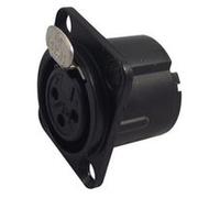 Neutrik NC3FD-LX-B XLR Connection Cable Black