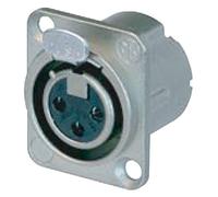 Neutrik NC3FDLX Female 3 Pin XLR Chassis Socket