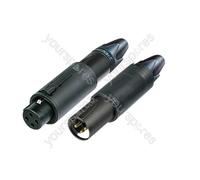 Neutrik NC 3 FM C B hybrid XLR cable connector