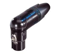 Neutrik NC3FRX-BAG Black Right Angled Female Cable Connector