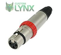 Neutrik NC3FXS. Switched Female XLR Cable Connector. Microphone Plug Audio 3 PIN