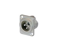 Neutrik, Nc3mdlx Male Xlr Chassis Socket