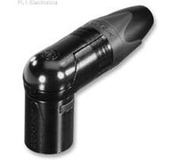 NEUTRIK - NC3MRX-B - PLUG, XLR, 90DEG, 3POLE