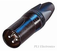 NEUTRIK NC3MXX-BAG CONNECTOR, XLR, PLUG, FREE, 3WAY