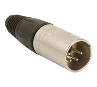 Male XLR 4 Pin Line Connector