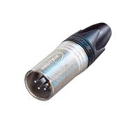 Neutrik NC4MXX XLR Cable Tie Black/Silver